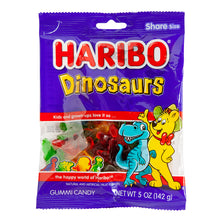 Wholesale Haribo Dinosaurs Gummi Candy 5 Oz Peg Bag- Bulk