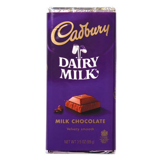 Wholesale Cadbury Dairy Milk Chocolate 3.5 Oz Bar- Bulk