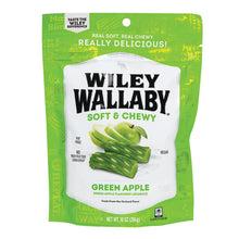 Wholesale Wiley Wallaby Australian Style Green Apple Liquorice 10 Oz Pouch- Bulk