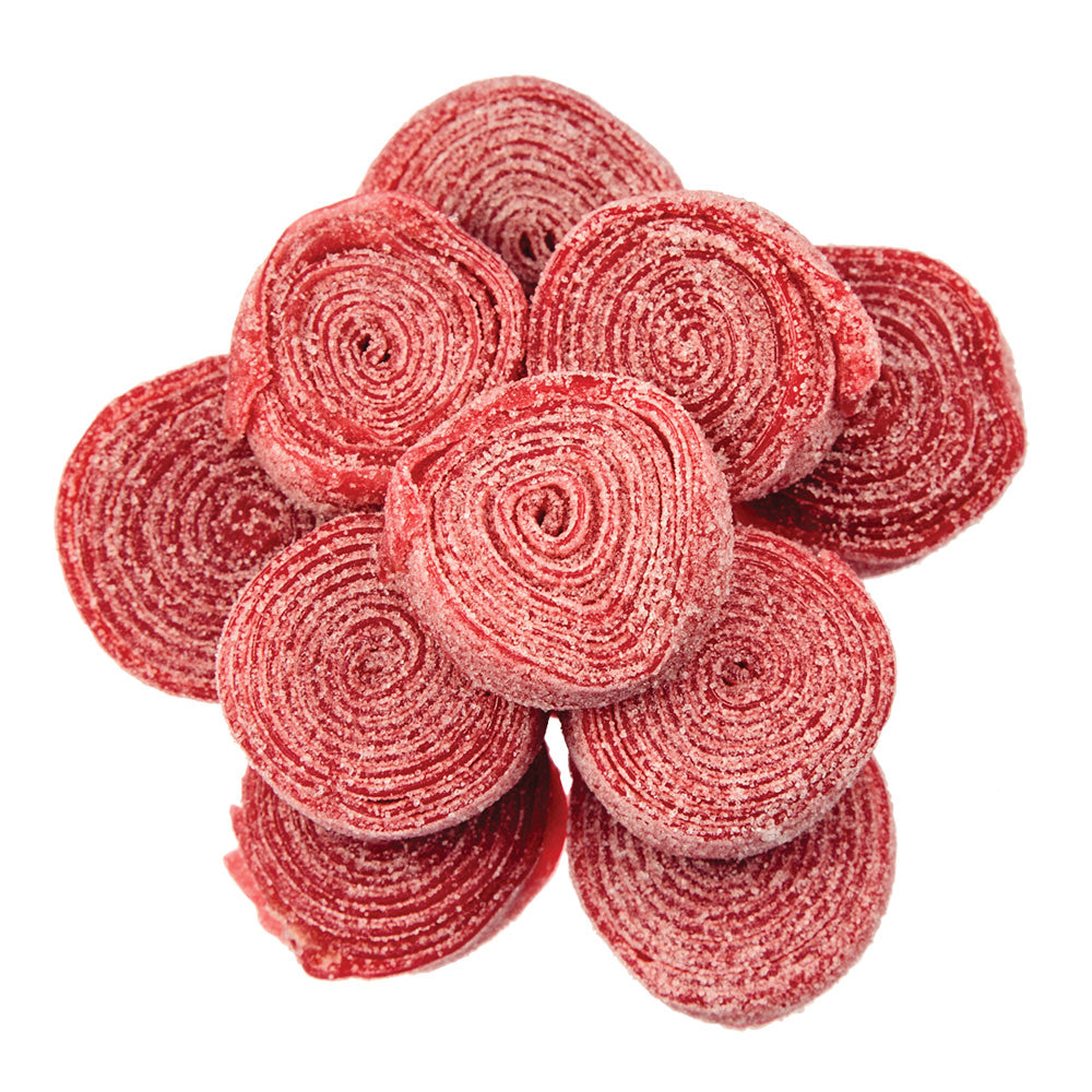 Wholesale Müttenberg Candy Strawberry Sour Rolled Belts- Bulk