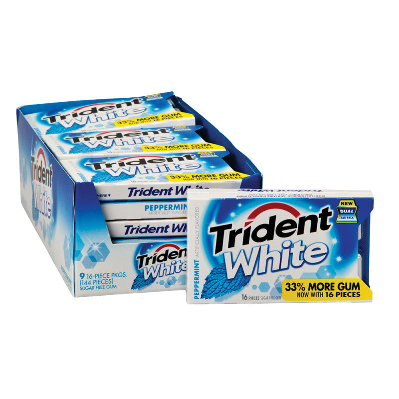 Wholesale Trident White Peppermint Gum Bulk