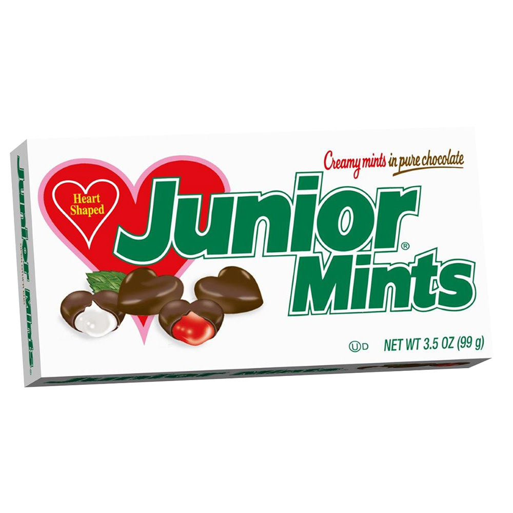 Junior Mints Valentine Hearts 3.5 Oz Theater Box