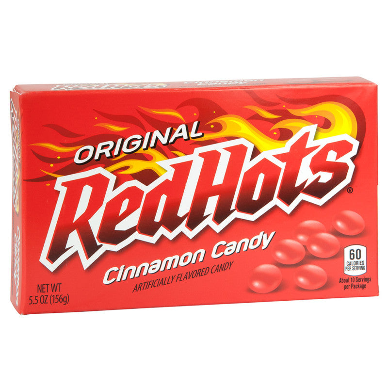Wholesale Red Hots 5.5 Oz Theater Box- Bulk