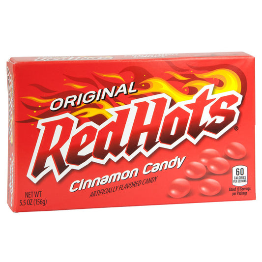 Wholesale Red Hots 5.5 Oz Theater Box- Bulk