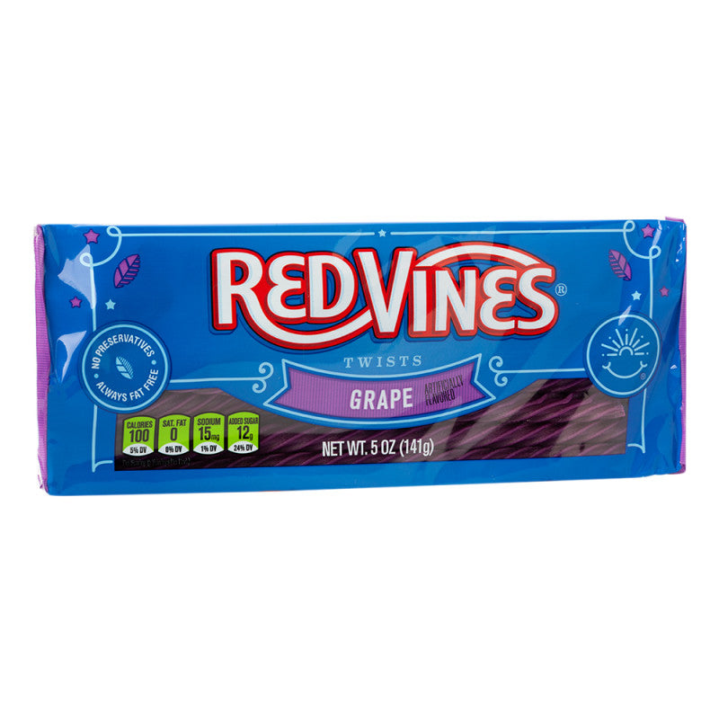 Wholesale Redvines Grape Twists 5 Oz Tray *Sf Dc Only* Bulk