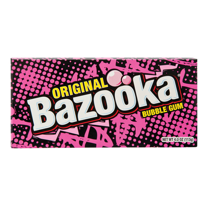 Wholesale Bazooka Original Gum 4 Oz Theater Box Bulk