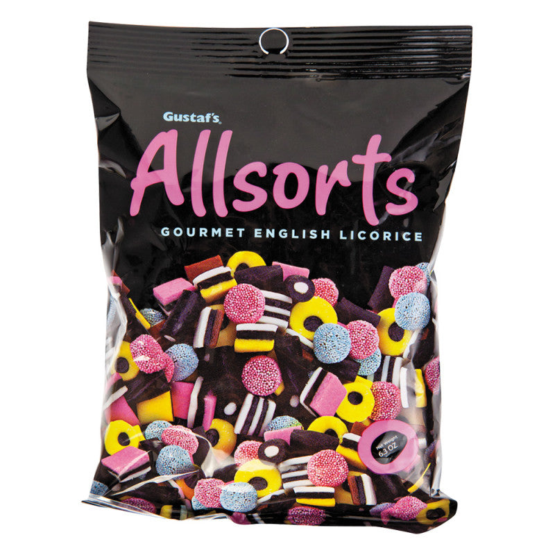 Wholesale Gustaf's Licorice Allsorts 6.3 Oz Bag- Bulk