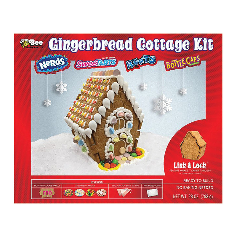 Wholesale Gingerbread Cottage Kit - 6ct Case Bulk