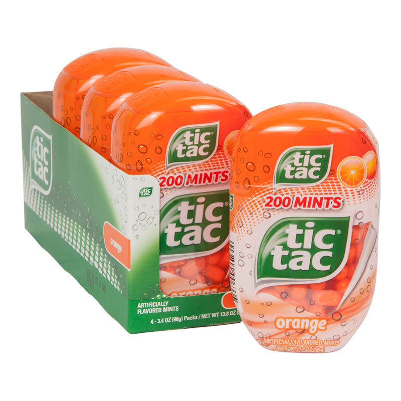 Wholesale Tic Tac Orange Bottle Pack 3.4 Oz Bulk