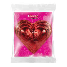 Wholesale Müttenberg Candy Red Foil Solid Milk Chocolate Heart 3 Oz- Bulk