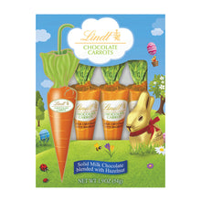Wholesale Lindt Milk Chocolate Foiled Carrots 4 Pc 1.9 Oz Box- Bulk