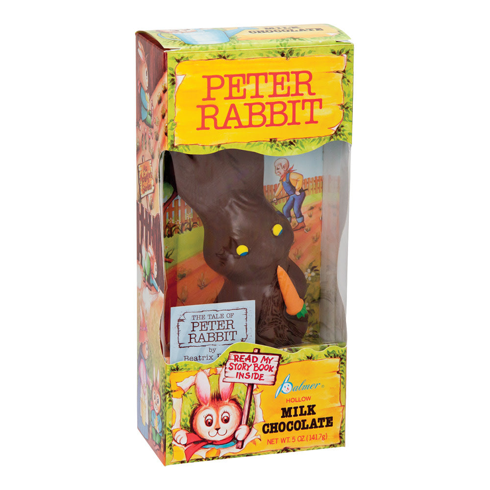 Peter Rabbit Hollow Milk Chocolate Bunny 5 Oz Box