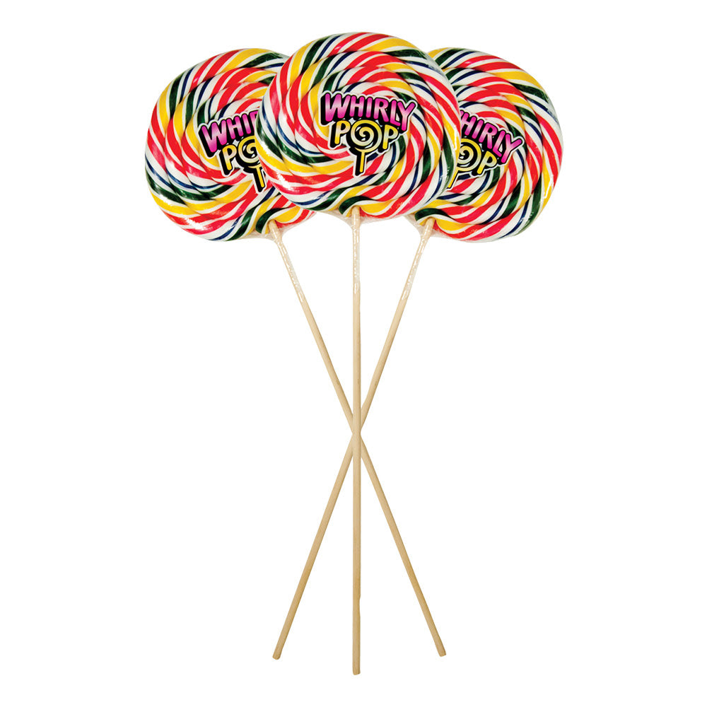 Whirly Pop Giant Rainbow Colors 9 Inch 24 Oz