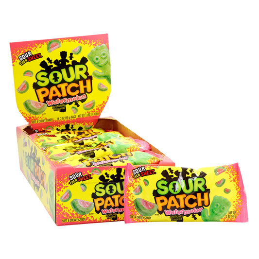 Wholesale Sour Patch Green Rind Watermelon 2 Oz- Bulk