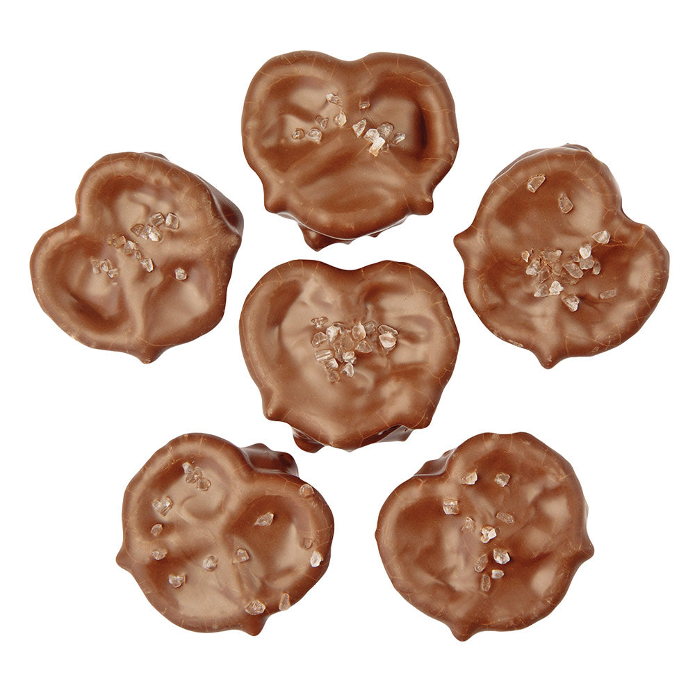 Wholesale BoxNCase Milk Chocolate Sea Salt Caramel Pretzels- Bulk