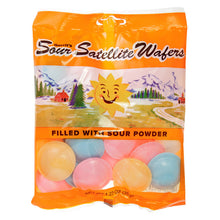 Wholesale Gustaf's Sour Satellite Wafers 1.23 Oz Peg Bag- Bulk