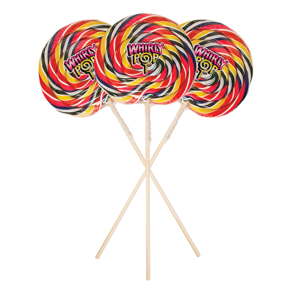 Wholesale Whirly Pop Giant Rainbow 11.5 Inch 48 Oz- Bulk