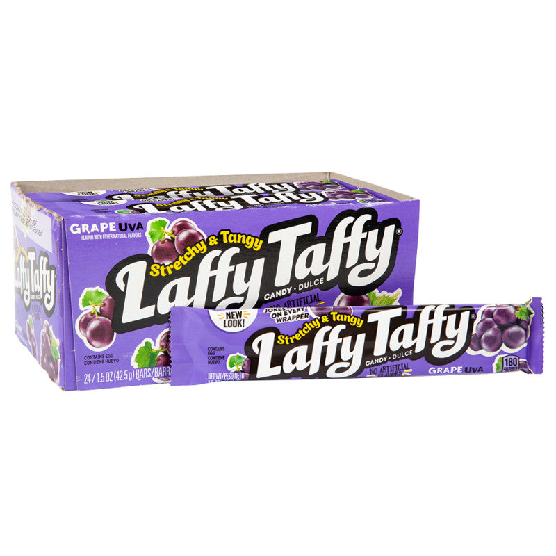 Wholesale Laffy Taffy Grape 1.5 Oz Bar Bulk