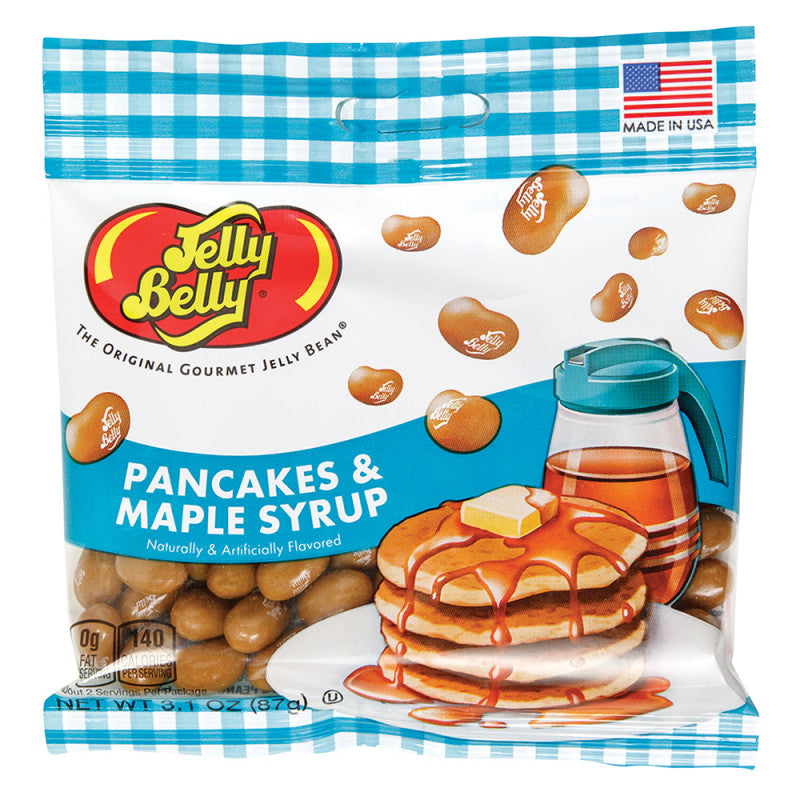 Wholesale Jelly Belly Pancakes And Maple Syrup Jelly Beans 3.1 Oz Bag Bulk