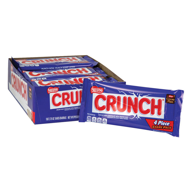 Wholesale Nestle Crunch Share Pack 2.75 Oz Bar Bulk