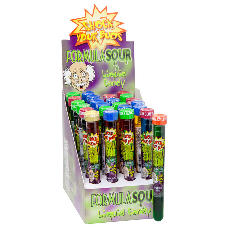 Wholesale Formula Sour Liquid Candy 0.88 Oz Test Tube- Bulk