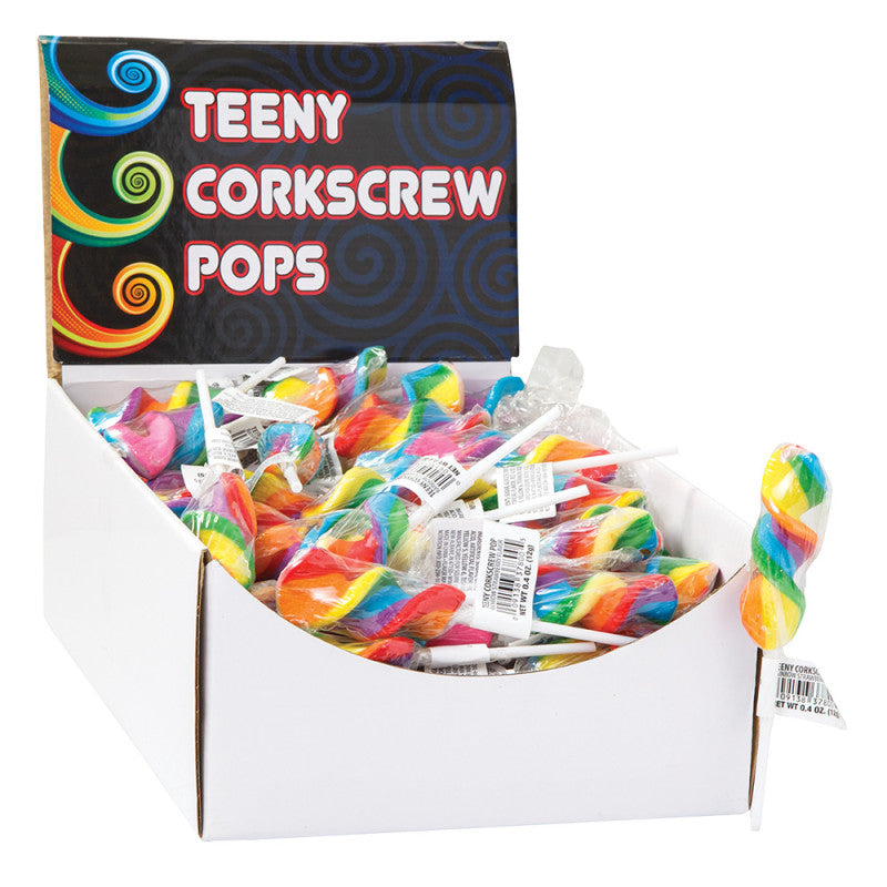 Wholesale Teeny Corkscrew Pop 0.4 Oz Bulk