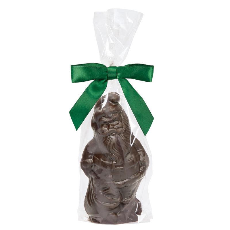 Wholesale Nancy Adams Belgian Dark Chocolate Santa 7 Oz - 12ct Case Bulk