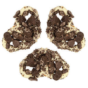 Wholesale Giambri's Cookies And Cream White Chocolate Covered Pretzel Bulk