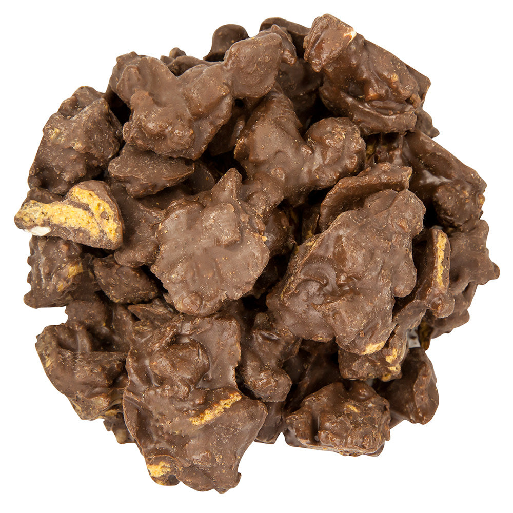 Omg'S Dark Chocolatey Almond & Toffee Graham Clusters