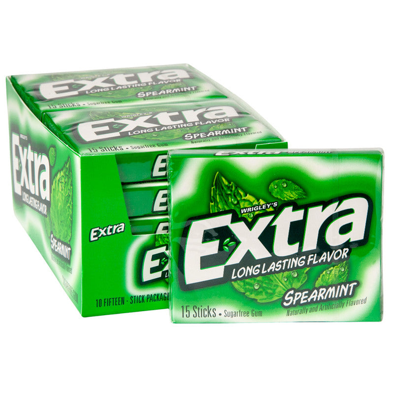 Wholesale Extra Spearmint Gum Bulk