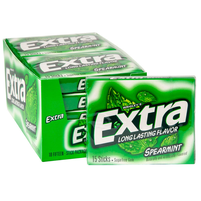 Wholesale Extra Spearmint Gum- Bulk