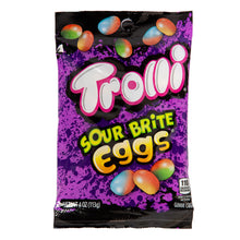 Wholesale Trolli Sour Brite Eggs 4 Oz Peg Bag- Bulk