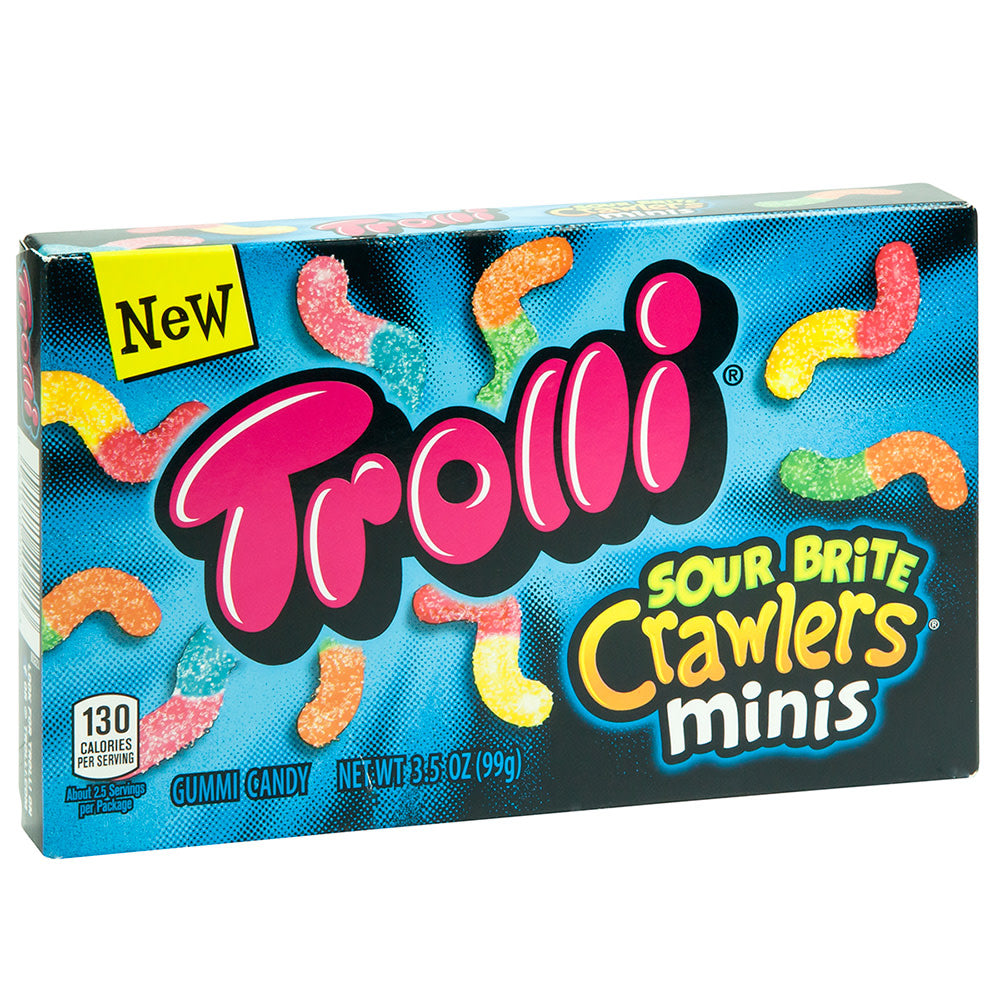 Wholesale Trolli Mini Sour Brite Crawlers 3.5 Oz Theater Box- Bulk