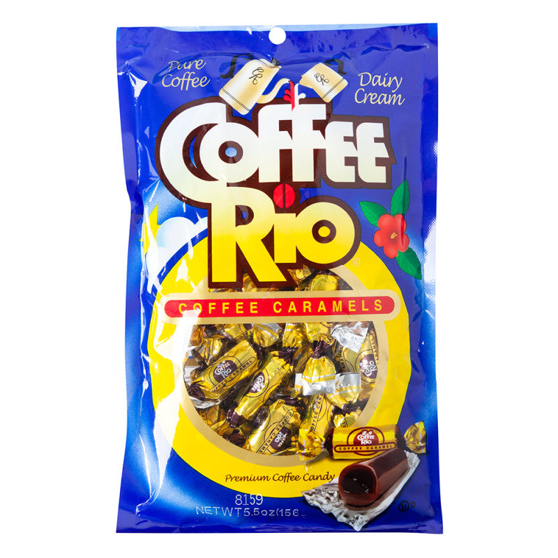 Wholesale Coffee Rio Original Caramels 5.5 Oz Peg Bag *Sf Dc Only* Bulk