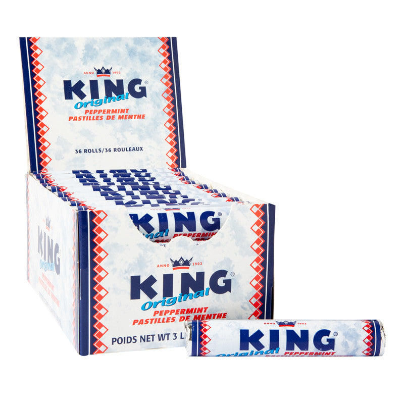 Wholesale King Mints Original Peppermint 1.55 Oz *Sf Dc Only* Bulk