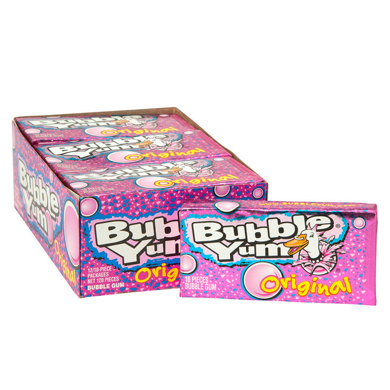 Wholesale Bubble Yum Original 10 Pc 2.8 Oz- Bulk