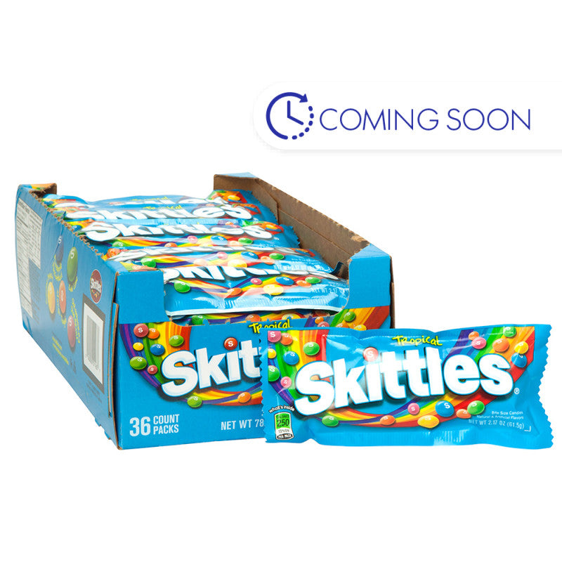 Wholesale Skittles Tropical 2.17 Oz- Bulk
