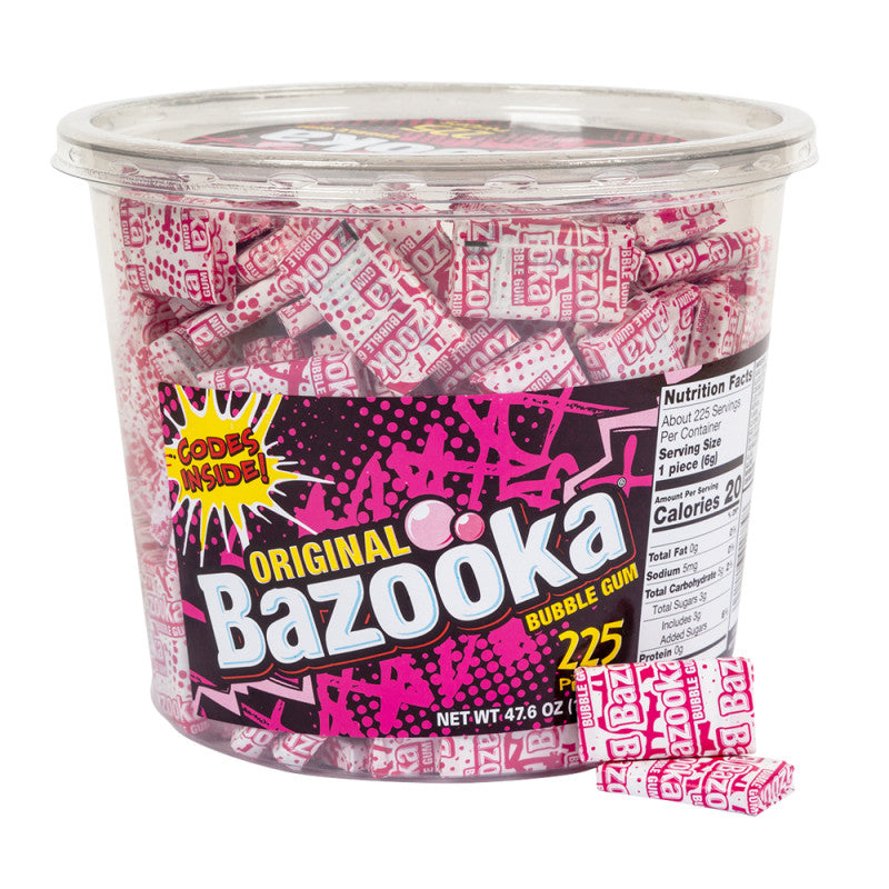 Wholesale Bazooka Gum Tub 47.6 Oz Bulk