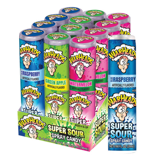 Wholesale Warheads Super Sour Spray Candy 0.68 Oz *Sf Dc Only*- Bulk
