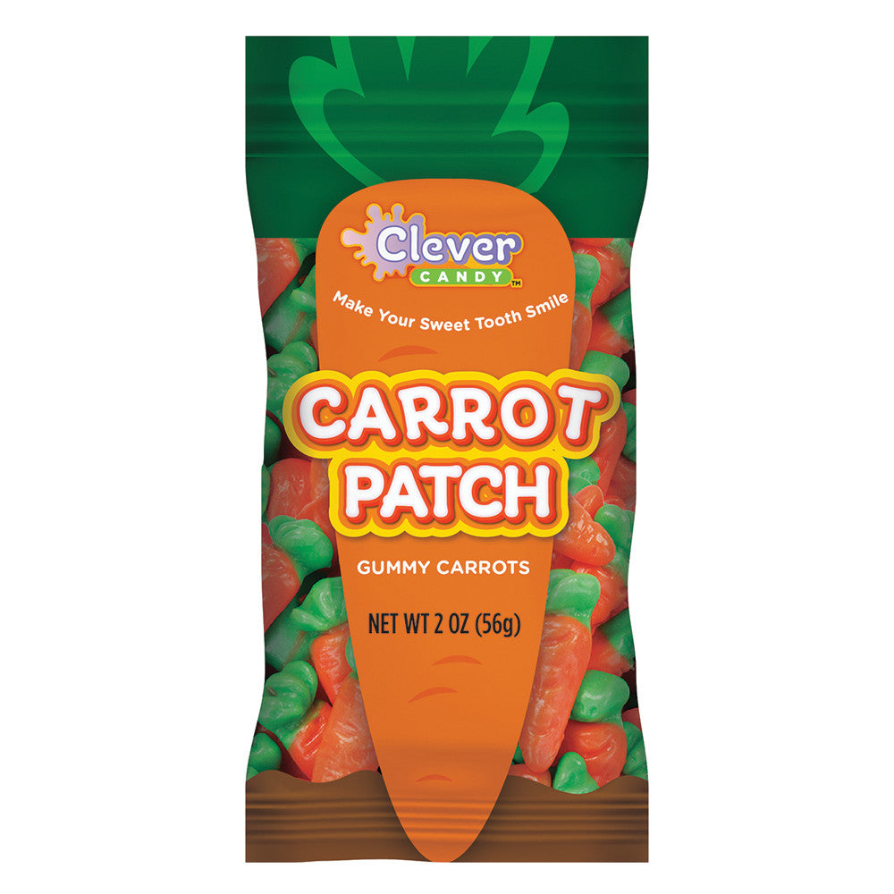 Müttenberg Candy Carrot Patch Gummy Carrots 2 Oz Bag