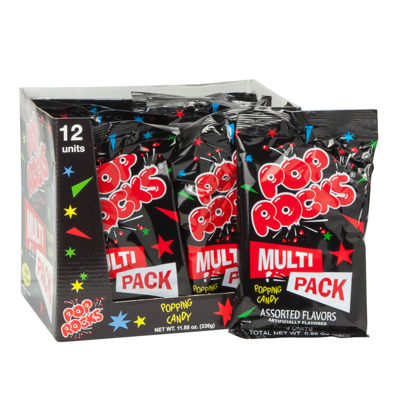 Wholesale Pop Rocks Multi Pack Popping Candy 4 Pc 0.99 Oz- Bulk