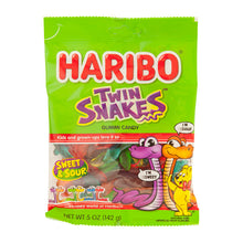 Wholesale Haribo Twin Snakes Gummi Candy 5 Oz Peg Bag- Bulk