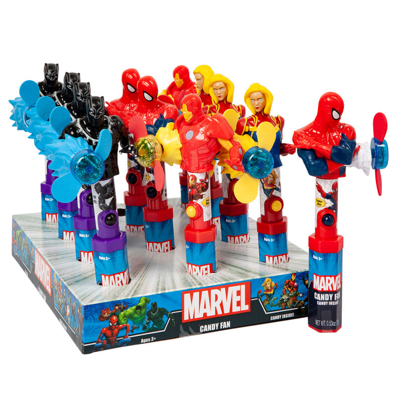 Wholesale Marvel Avengers Candy Fan 0.53 Oz Bulk