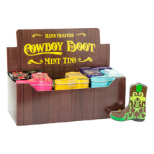 Wholesale Cowboy Boot Assorted Mints Tin- Bulk