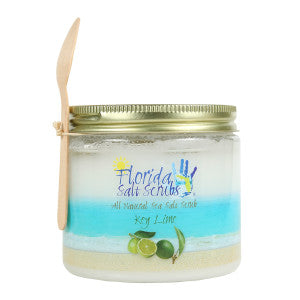 Wholesale Florida Salt Scrubs Sea Salt Key Lime Scrub 24.2 Oz Jar *Fl Dc Only* Bulk