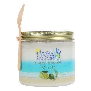 Wholesale Florida Salt Scrubs Sea Salt Key Lime Scrub 2.9 Oz Jar *Fl Dc Only* Bulk