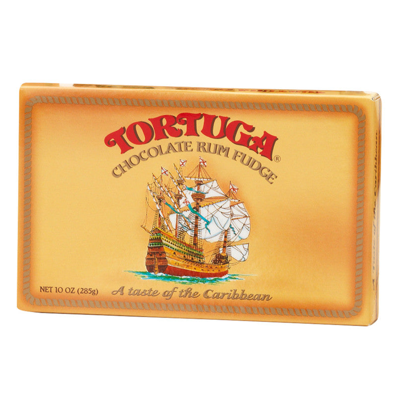 Wholesale Tortuga Caribbean Chocolate Rum Fudge 10 Oz Box *Fl Dc Only* Bulk