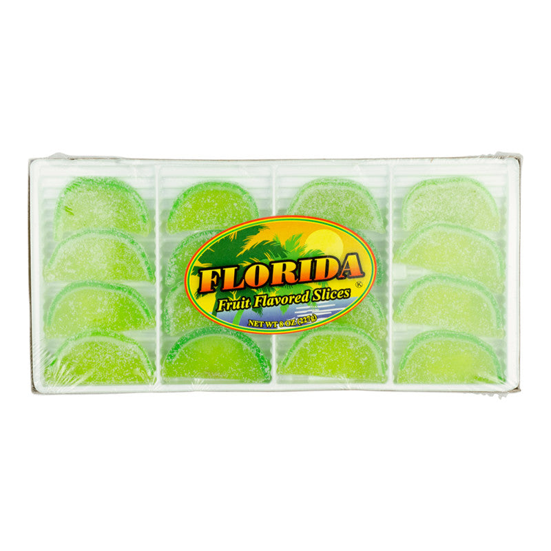 Wholesale Florida Key Lime Fruit Slices 8 Oz Box *Fl Dc Only* Bulk