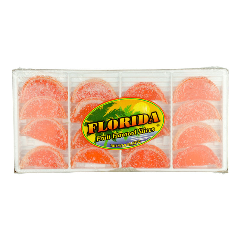 Wholesale Florida Orange Fruit Slices 8 Oz Box *Fl Dc Only* Bulk