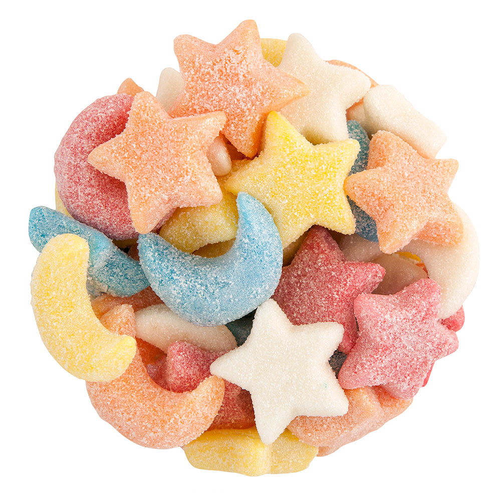 Müttenberg Candy Gummy Glitter Sour Stars And Moons